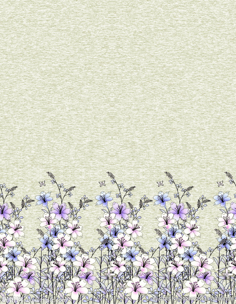 定位花