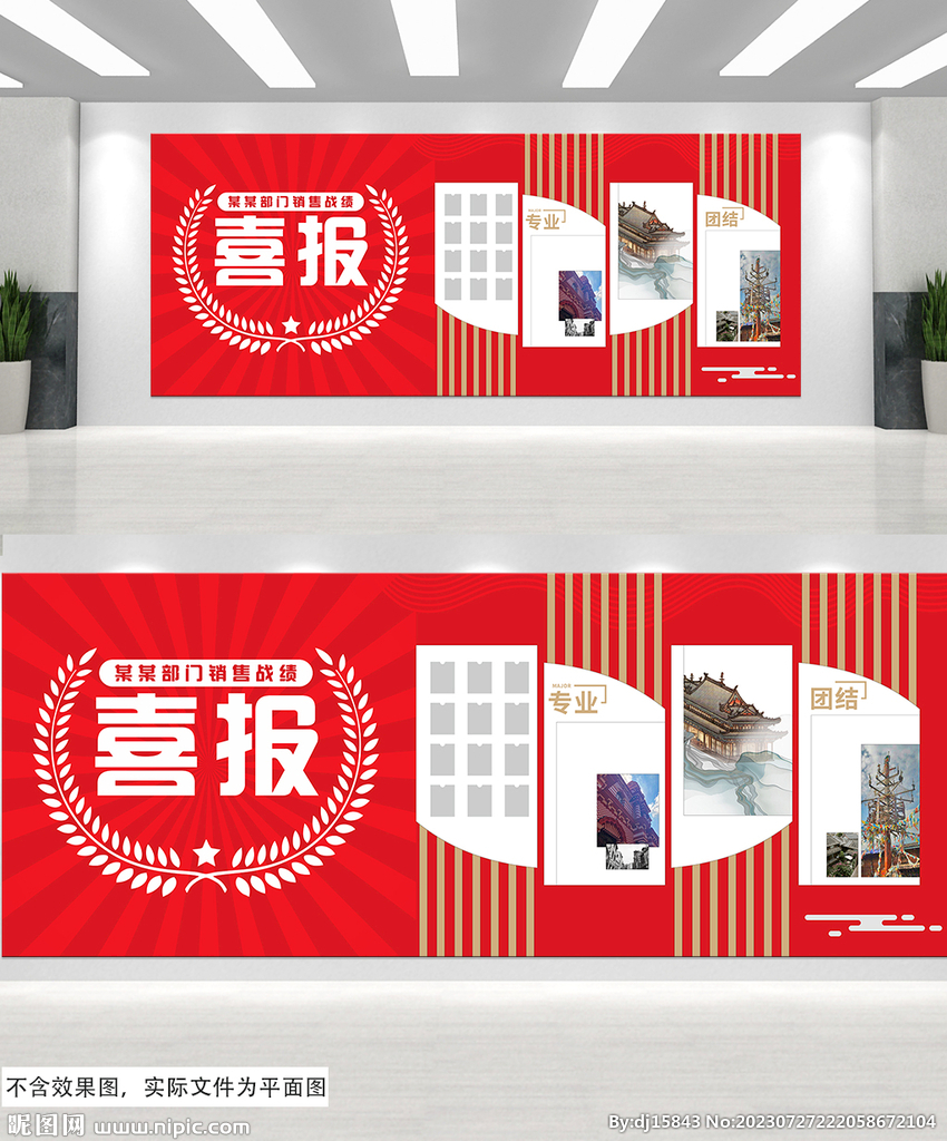 銷售戰(zhàn)報文化墻