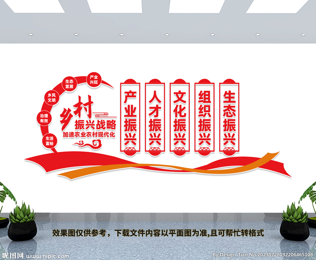 鄉村振興戰略文化墻