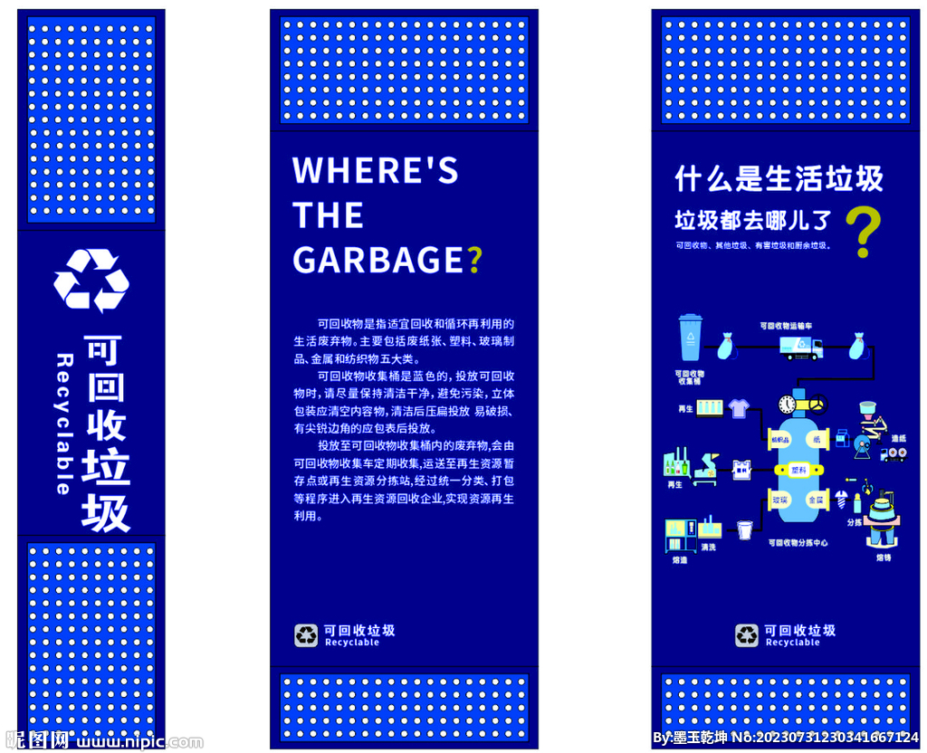 可回收垃圾回收處理流程