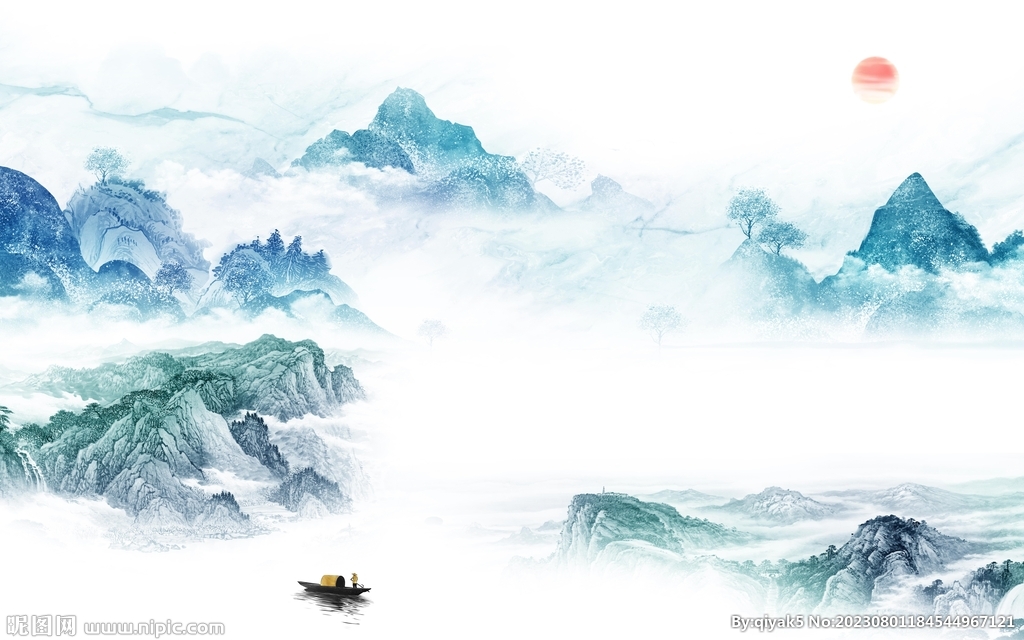 最新 高清上傳山水 Tif分層