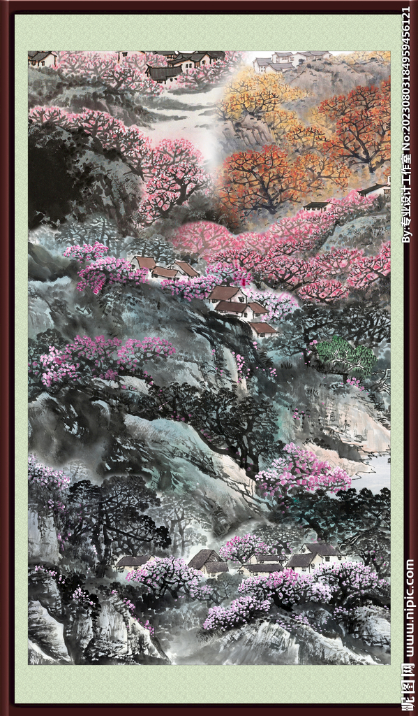 中國(guó)畫風(fēng)景 