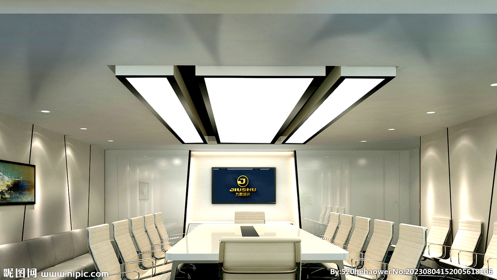 辦公室LOGO樣機圖片