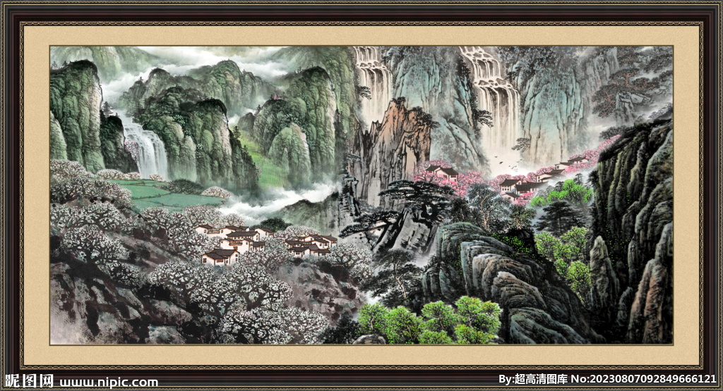 中國畫山水 