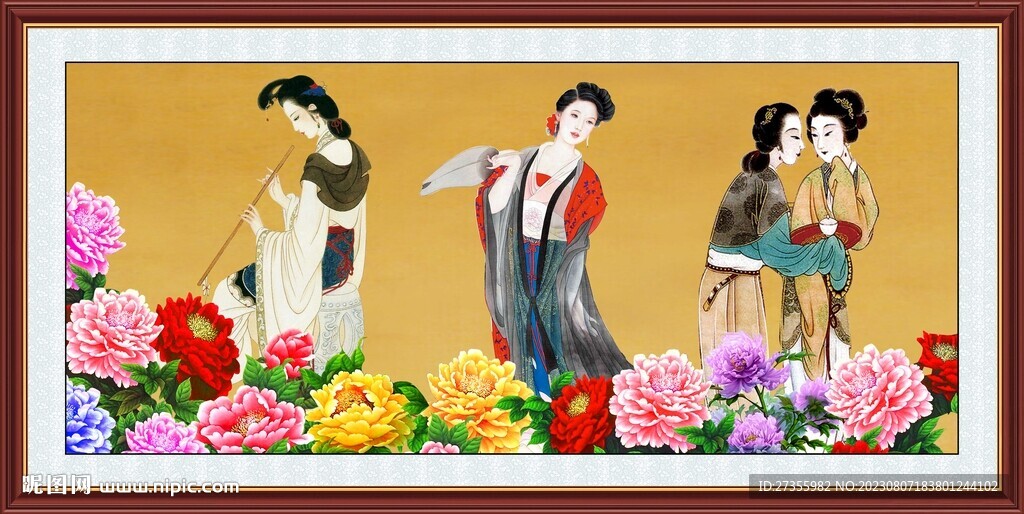 仕女圖