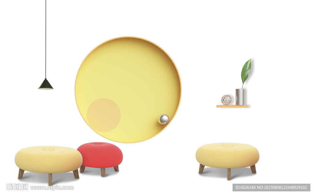 現代家具分層圖