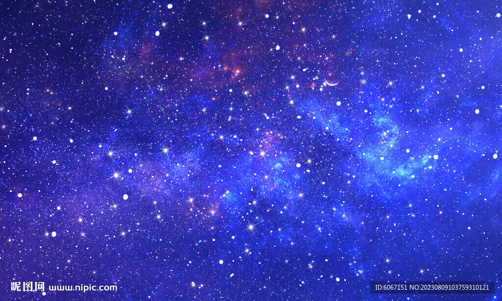 浩瀚星空宇宙背景