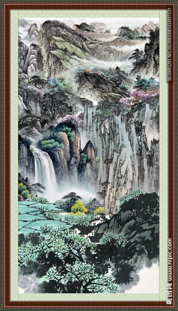 玄關(guān)山水