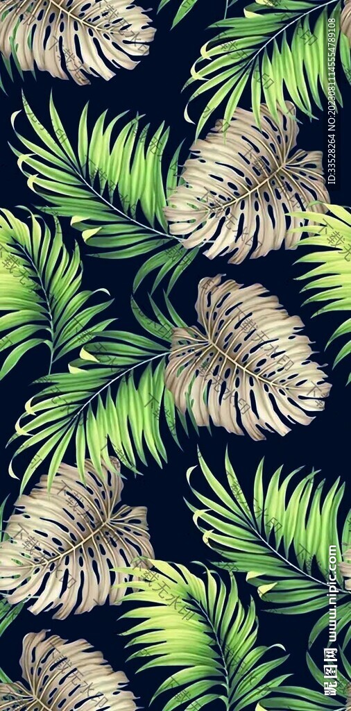 熱帶樹葉