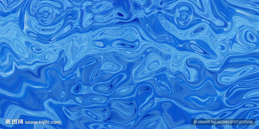 高清蓝色水纹软膜