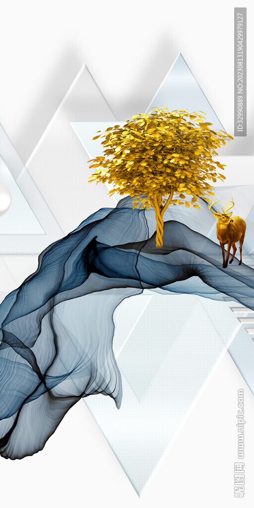高端 新清晰玄關畫 Tif分層