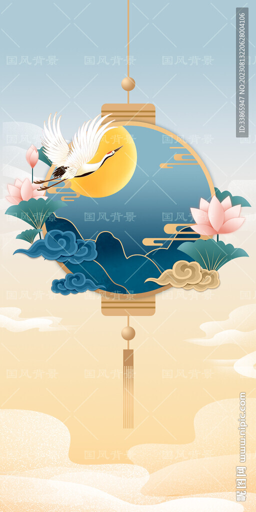 中國風(fēng)配圖