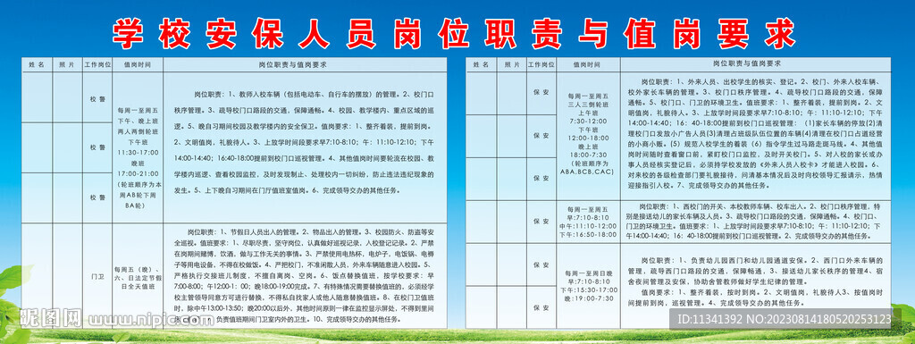 學校安保制度