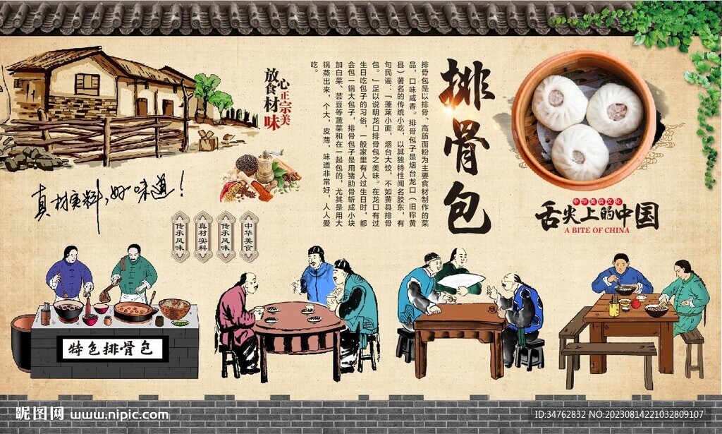排骨包