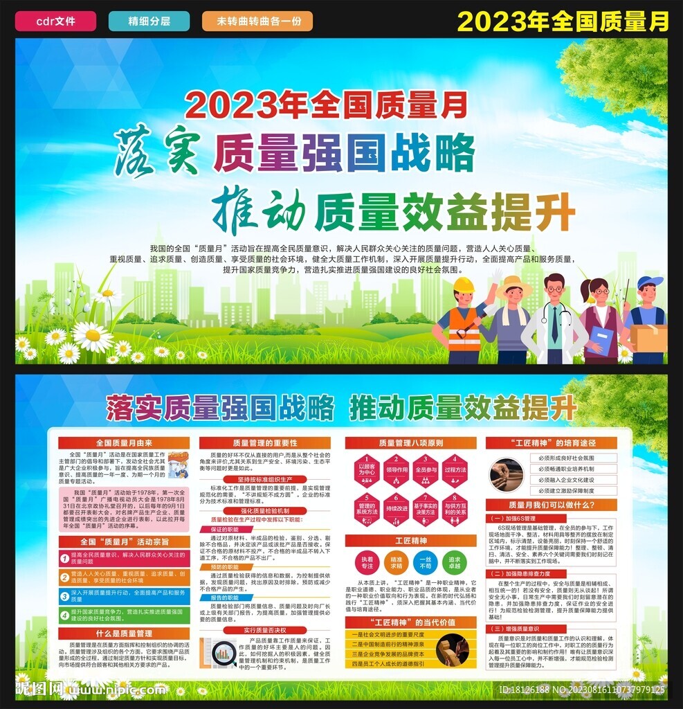 全國(guó)質(zhì)量月宣傳欄
