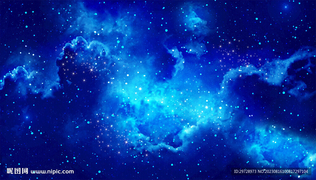 高清藍色星空