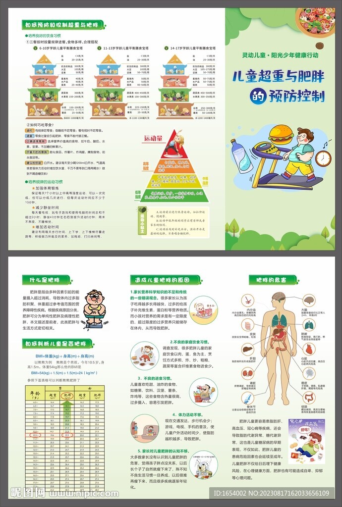 兒童超重與肥胖的預防和控制