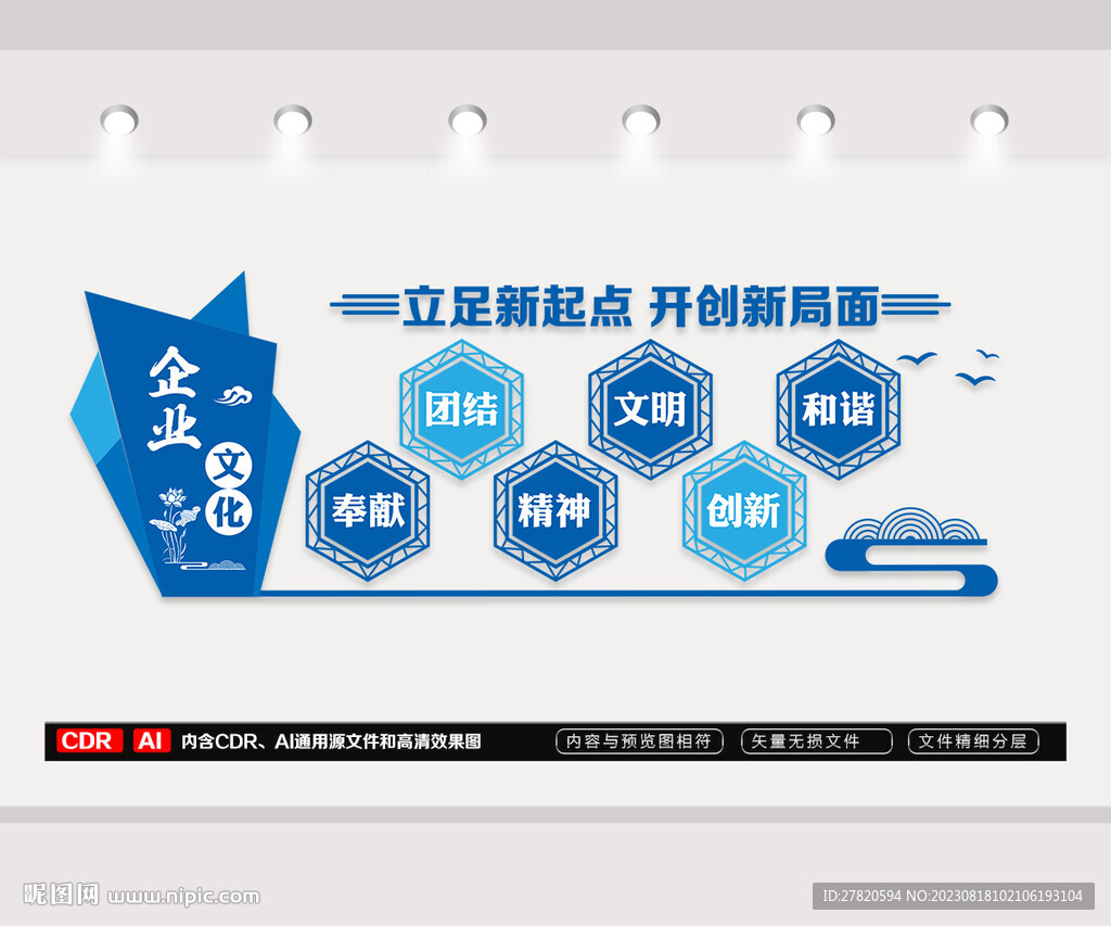 企業勵志文化墻