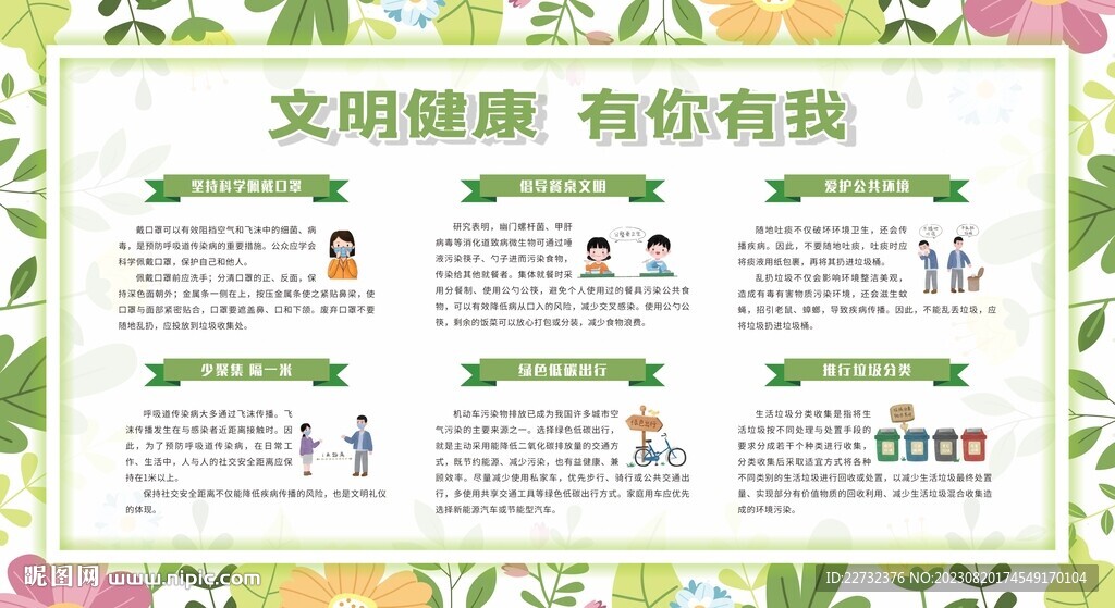 節能環保宣傳欄展板