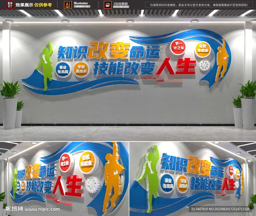 技能文化墻