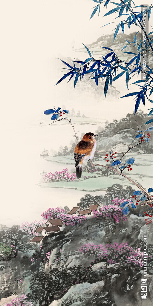 爆款 新清晰玄關(guān)畫 Tif分層