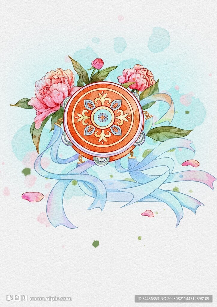 古風(fēng)手鼓