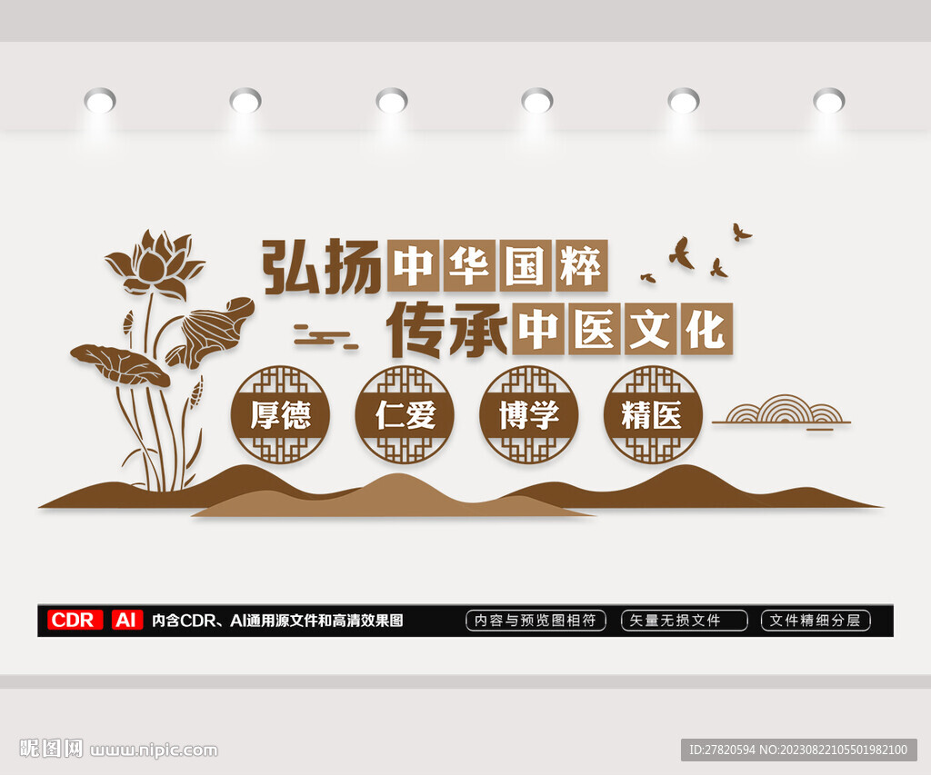 中醫文化墻