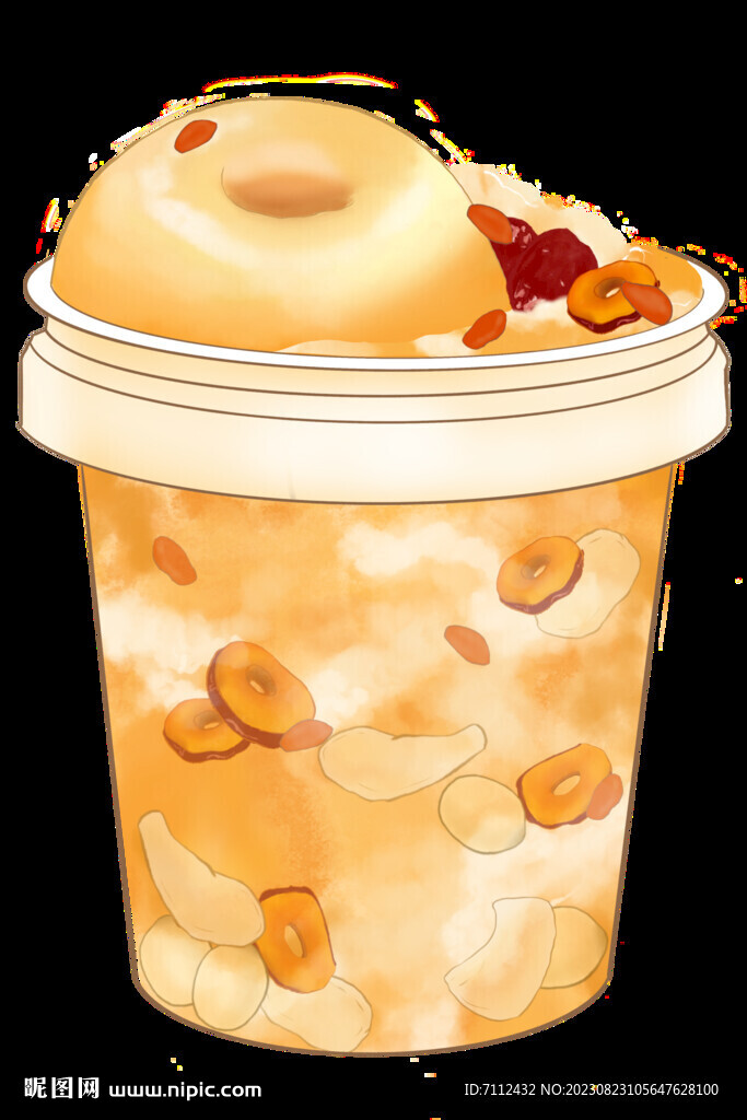 手繪小吊梨湯