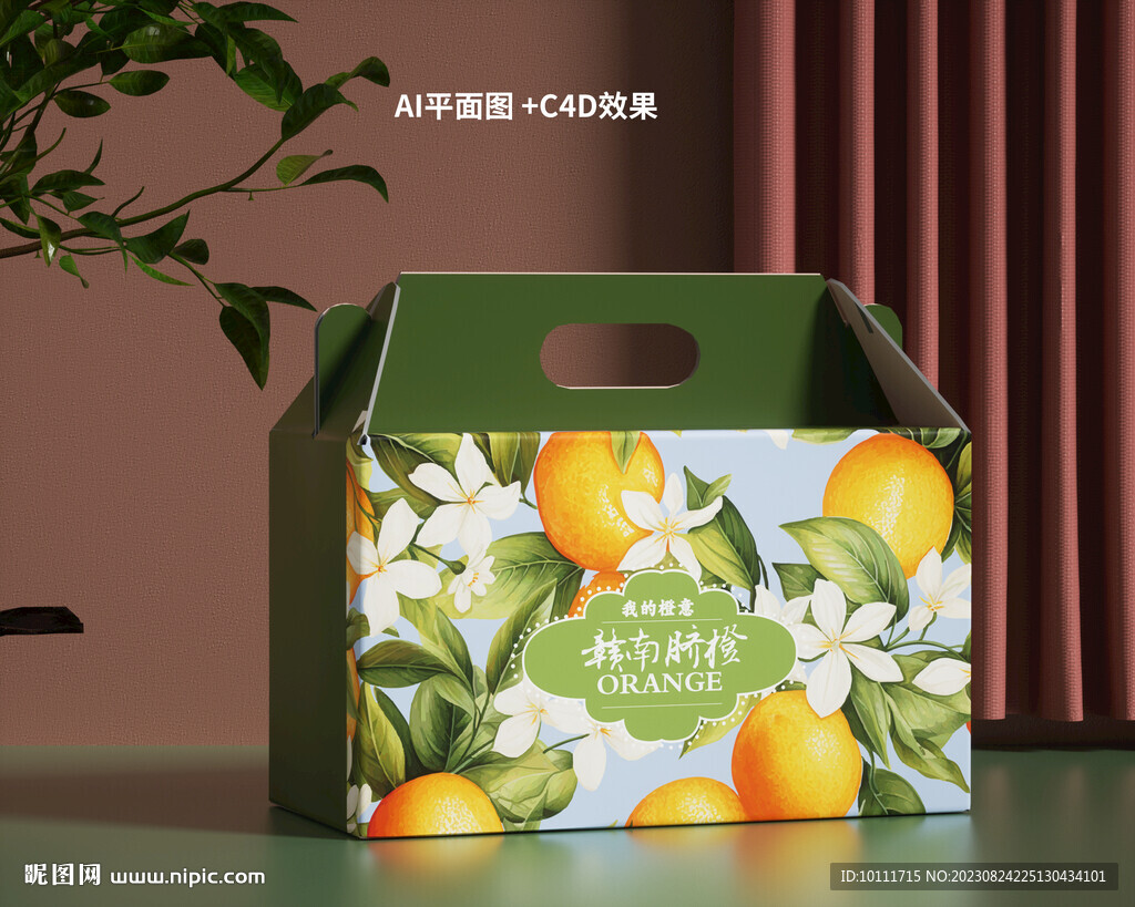 裝橙子包裝箱 