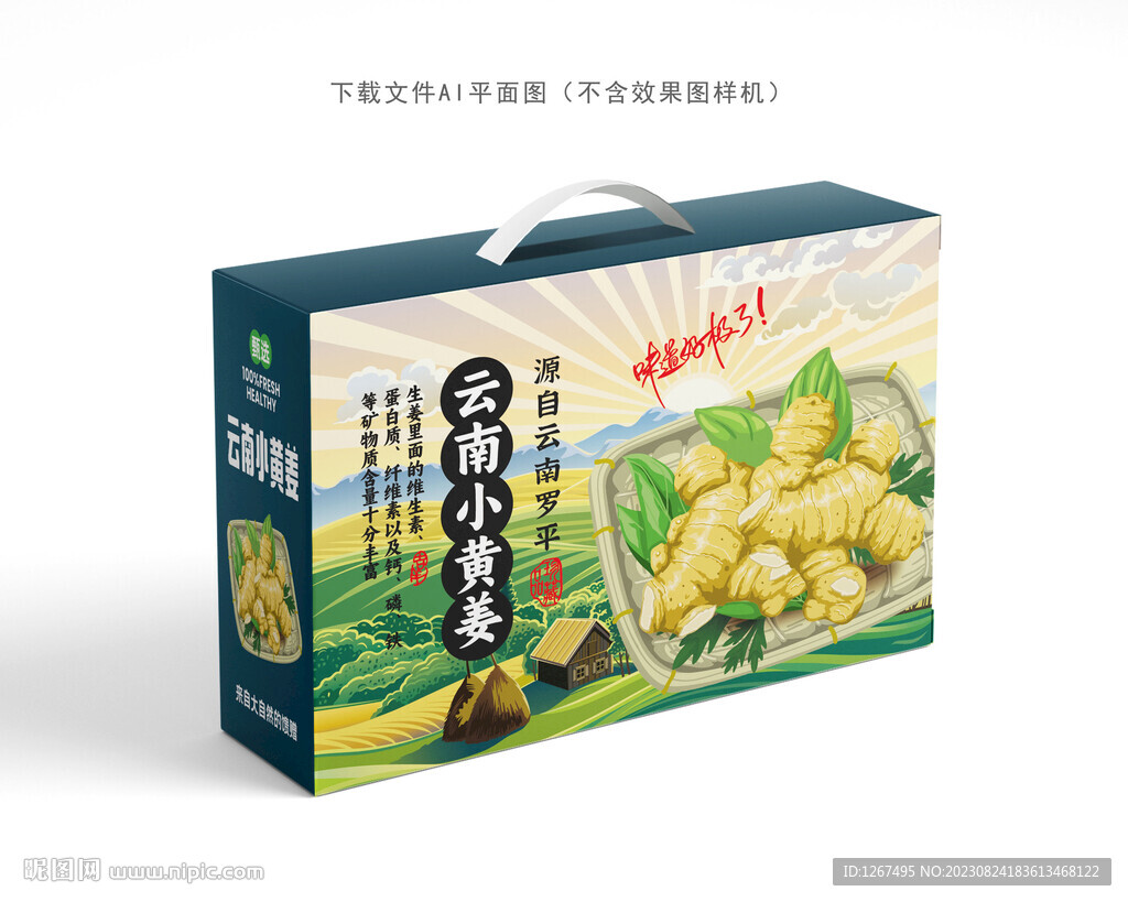 云南小黃姜禮盒