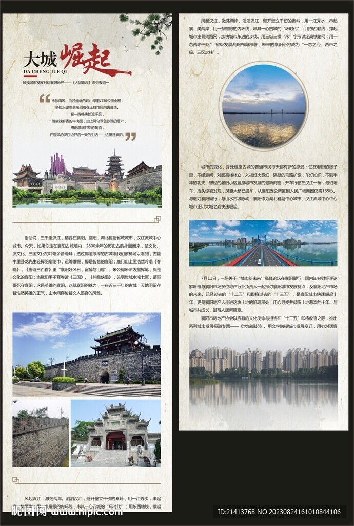 襄陽旅游海報 