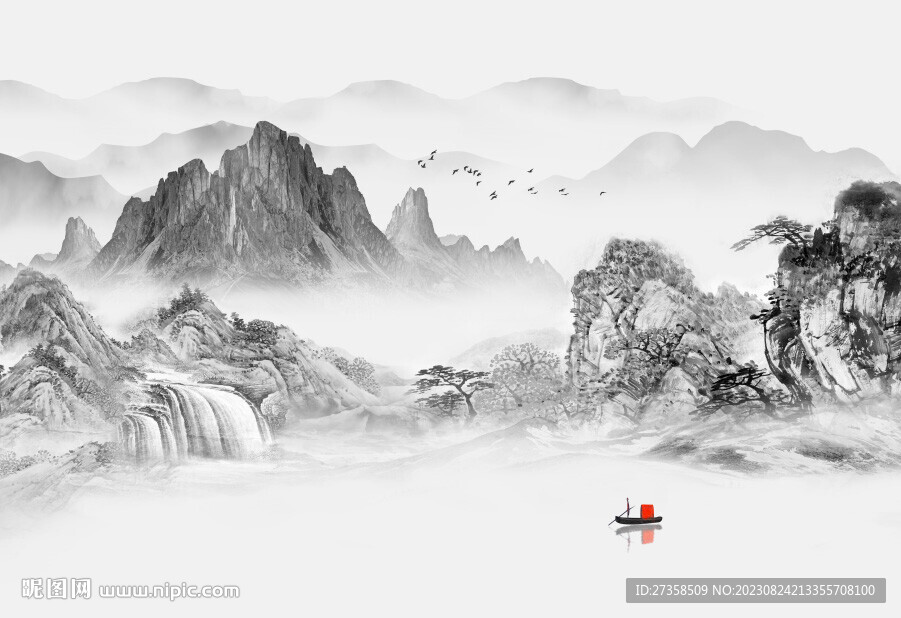 水墨山水