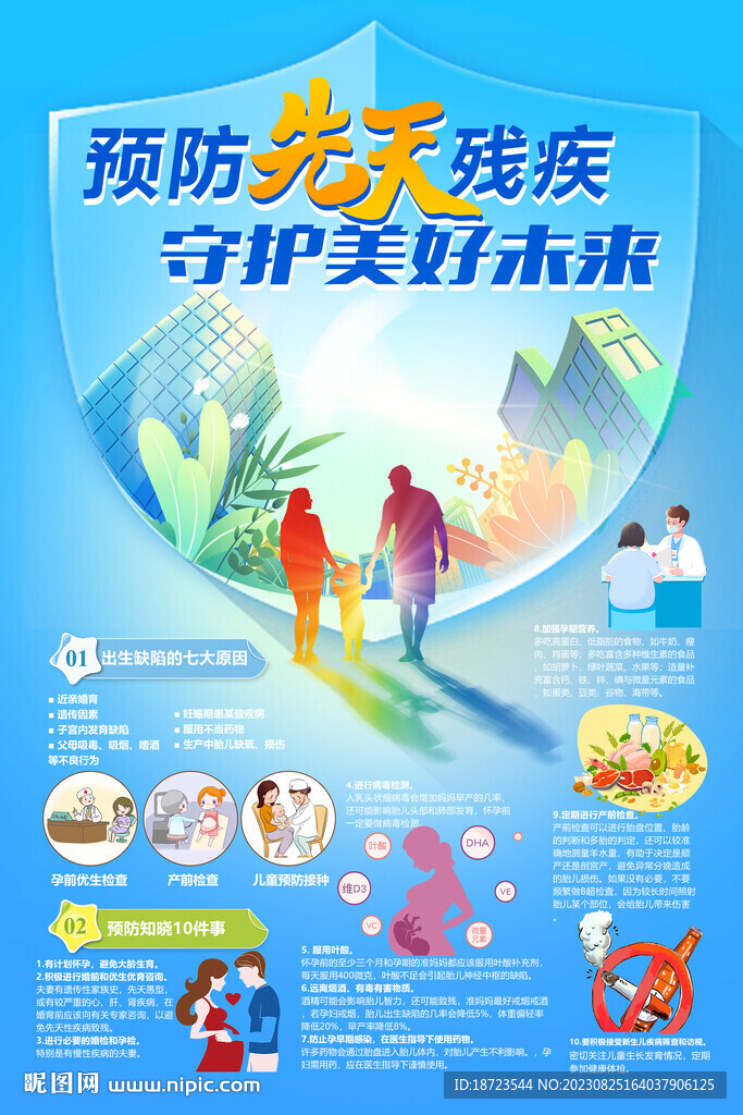 預防先天殘疾守護美好未來