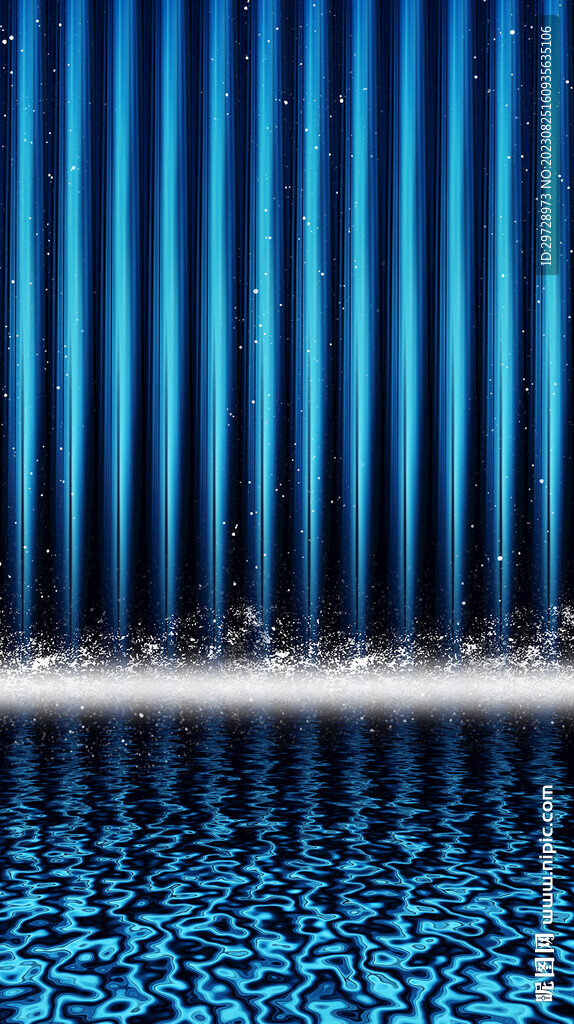 意境流水瀑布