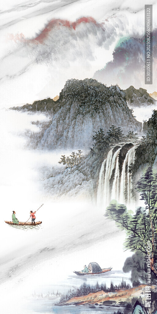 高檔 清晰新玄關(guān)畫 tif分層