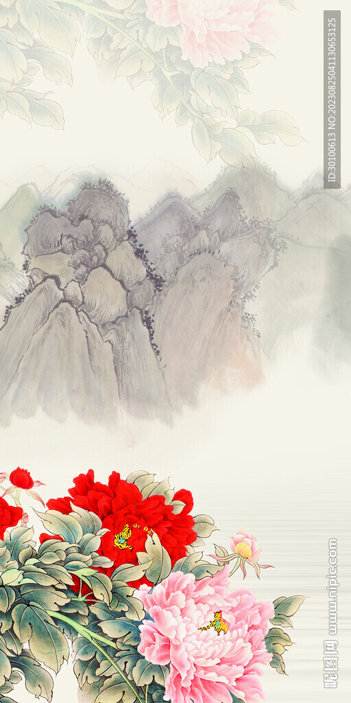 清晰 現(xiàn)代新玄關(guān)畫(huà) tif分層