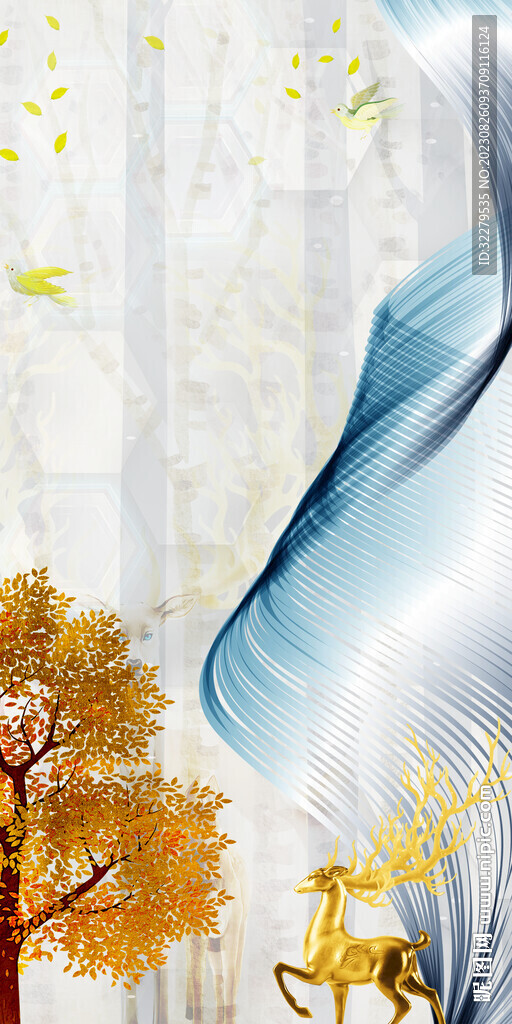 高端 豪華歐式玄關(guān) TIF分層