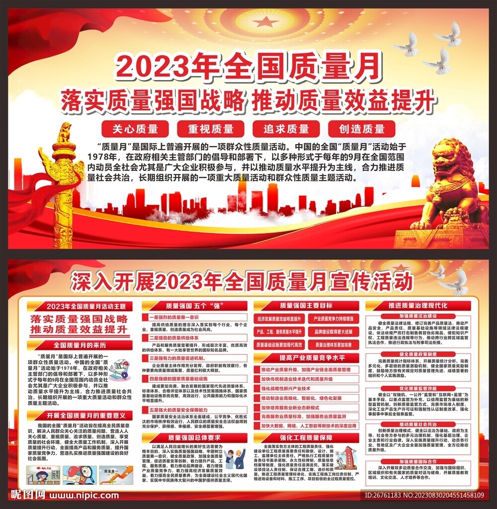 質(zhì)量月宣傳欄