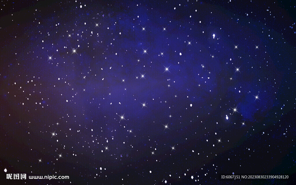 主播星空背景墻