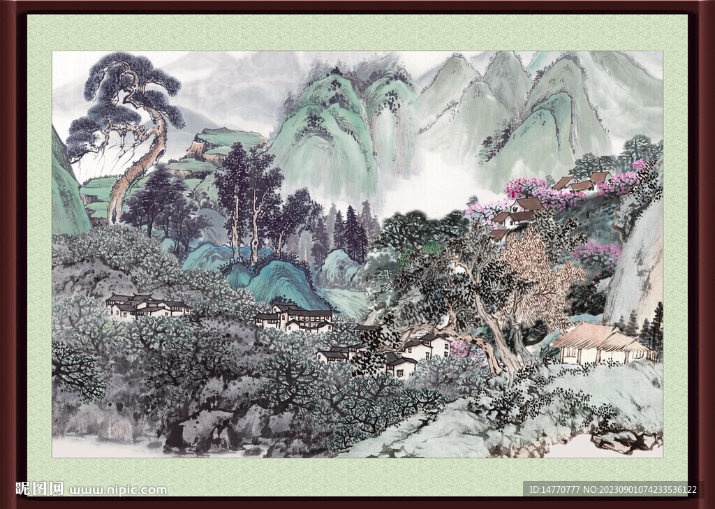 國畫風景畫 