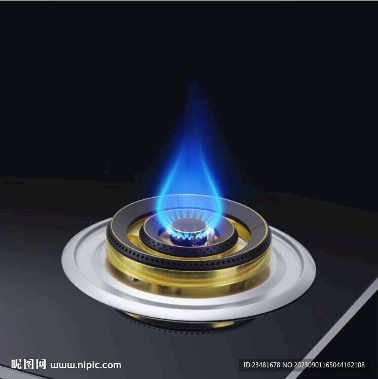 灶具火焰分層  高清  