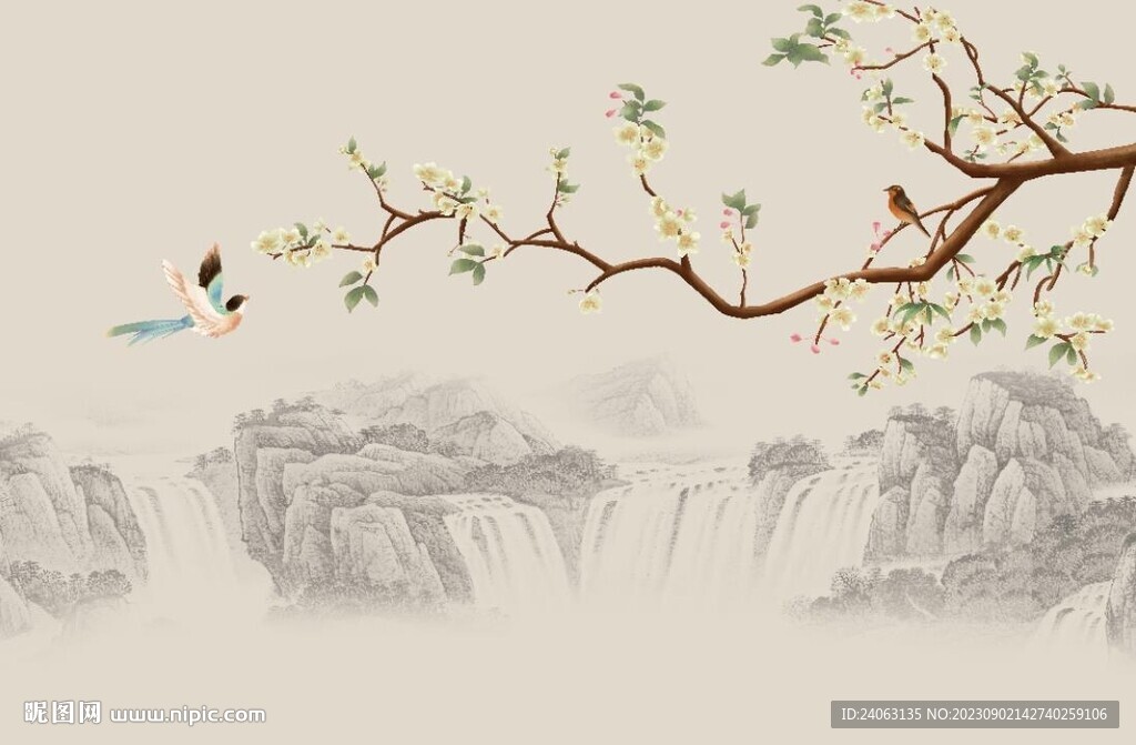 中式花鳥(niǎo)