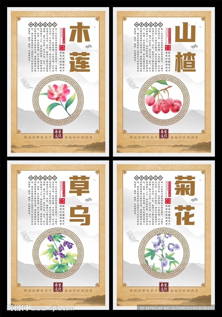 四季養生海報系列