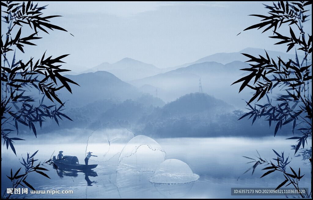 水墨山水
