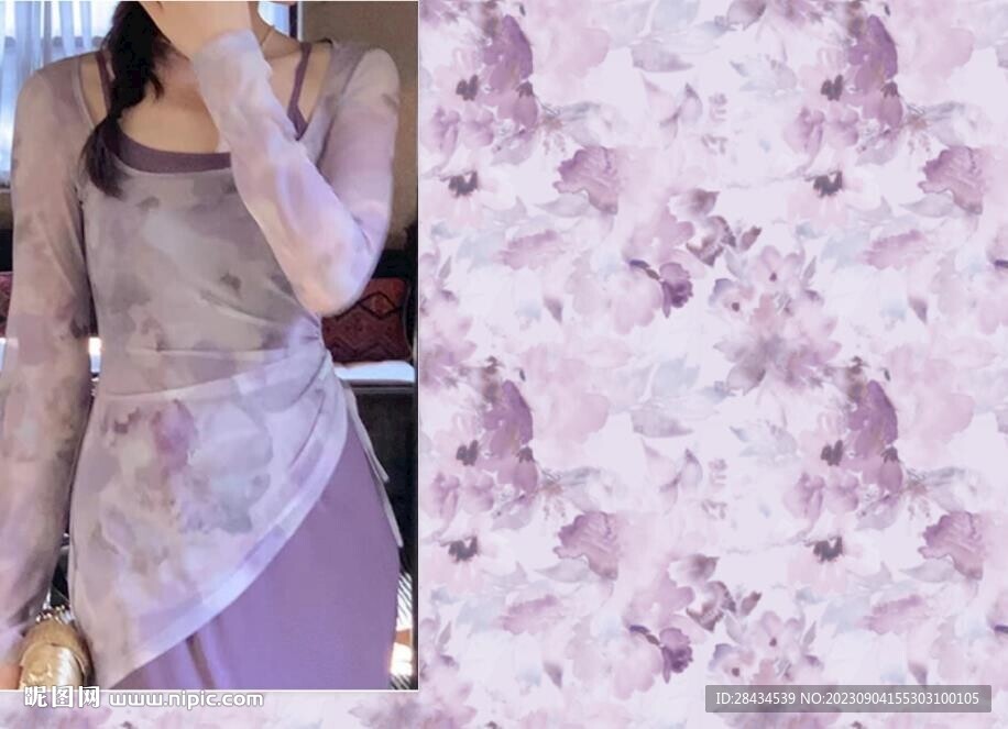 紫色花