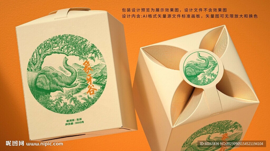 象牙谷包裝設(shè)計(jì)平面圖