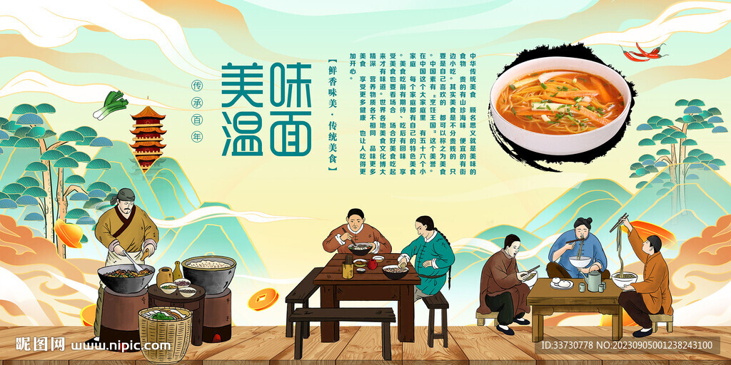 溫面
