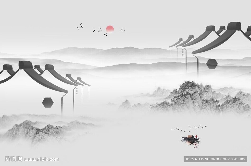 山水江南春