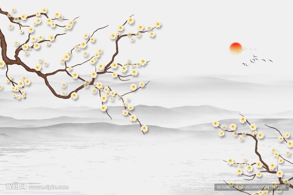 中式花鳥
