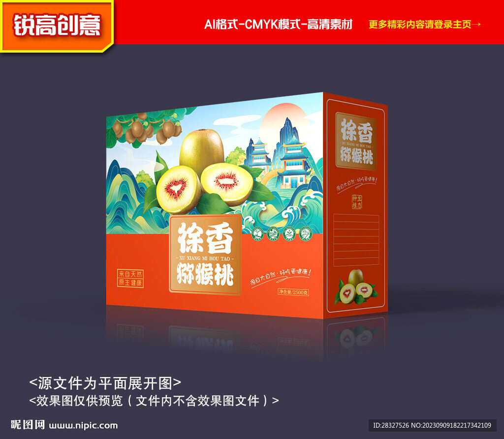 獼猴桃包裝 奇異果禮盒